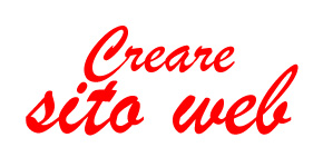 Creare sito web